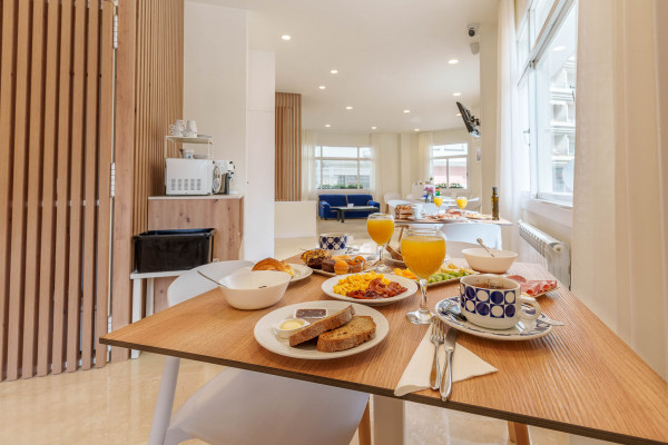 Desayuno hotel Panadeira Mar